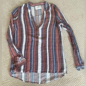 JUST brand Multicolor Striped Women's Top